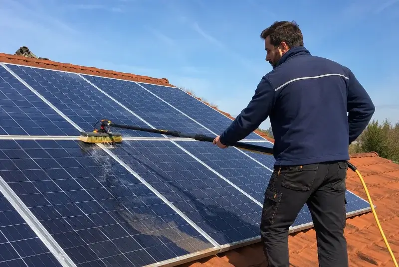 Nettoyage et entretien de panneaux solaires à Castets