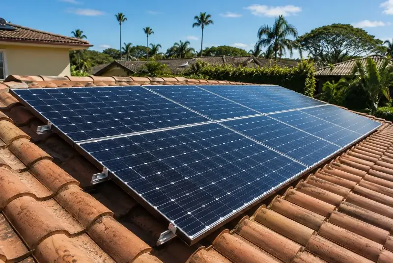 Installation de panneaux solaires à Castets